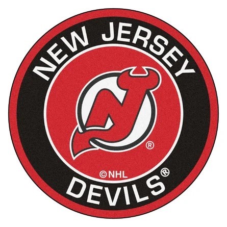 Quick mock of the new Devils jersey with a logo instead of Jersey : r/ hockey